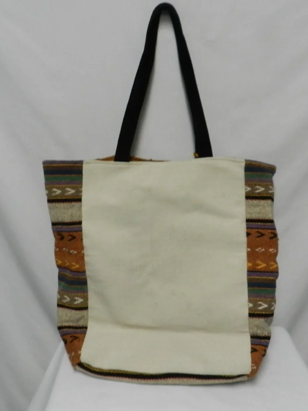 Panache Apparel Carryall large tote bag purse Southwest Blanket Woven Cotton